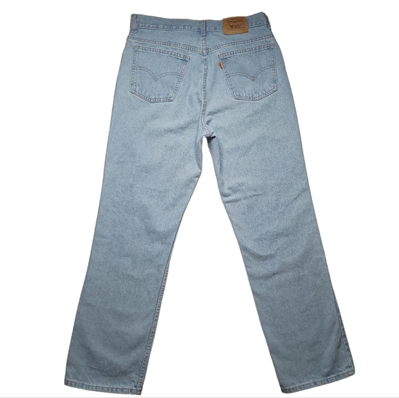 Levi's Denim - Levi's Orange Tab 506 Vintage 1991 High Waist Light Wash Bootcut Women's 30